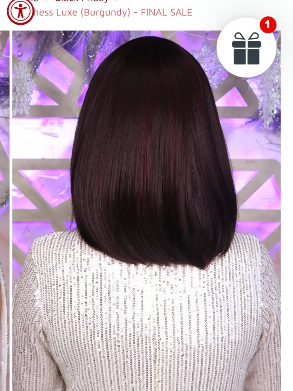 NWT Chelsey Smith Crowns (CSC) - Duchess Luxe (Burgundy) - Standard Ca
